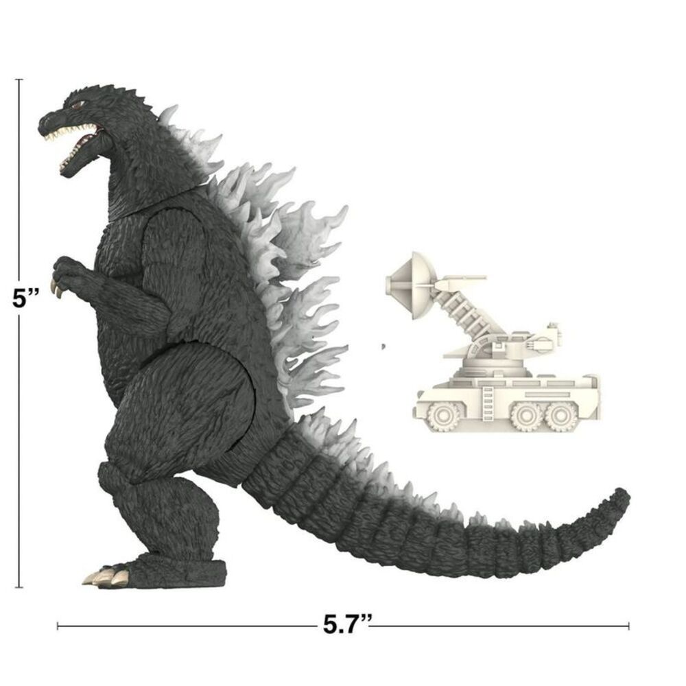 Godzilla - 2002 Toho Super Kaiju Wave 03 Figure Black - Picture 3 of 4